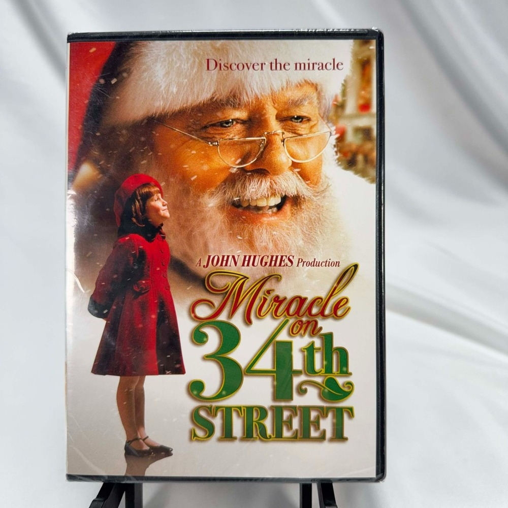 Miracle on 34th Street DVD 1994 Remake Richard Attenborough New Sealed